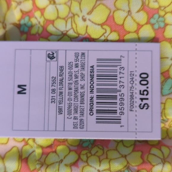 5/$25🌻 NWT Yellow Floral Dress - Picture 2 of 3